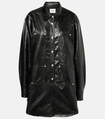 Abito corto Ayali in similpelle | Marant Etoile