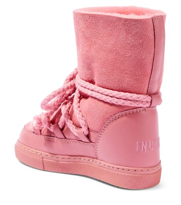 Classic High leather-trimmed ankle boots | Inuikii Kids