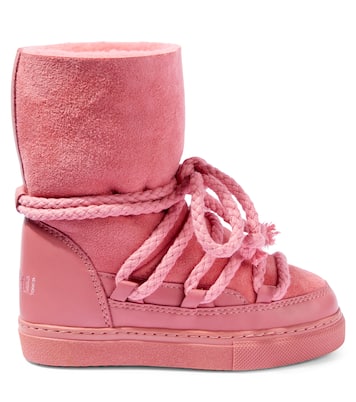 Classic High leather-trimmed ankle boots | Inuikii Kids