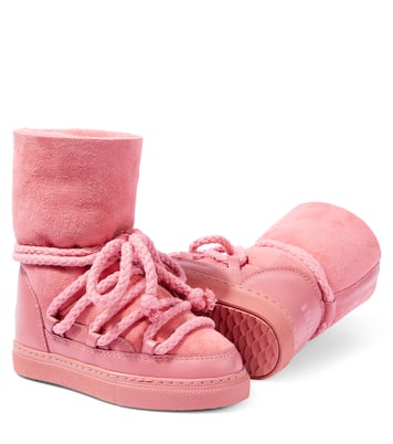 Classic High leather-trimmed ankle boots | Inuikii Kids