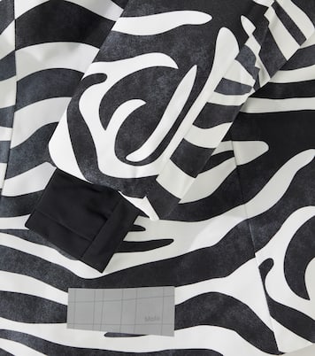Pearson zebra-print ski jacket | Molo