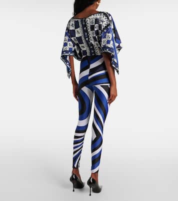 High-Rise Leggings Iride | Pucci