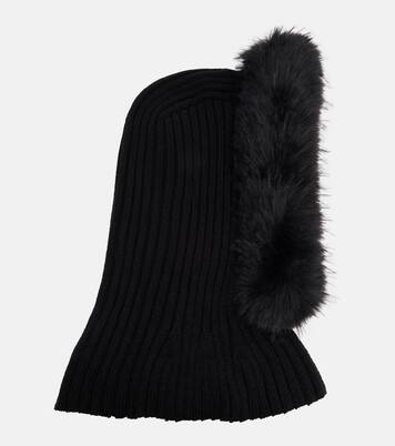 Schalmütze Naomi mit Faux Fur | Goldbergh