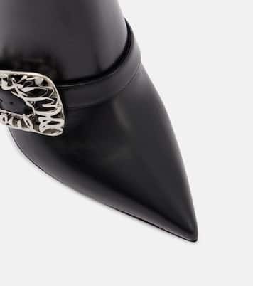 Giddylina 100 leather ankle boots | Christian Louboutin