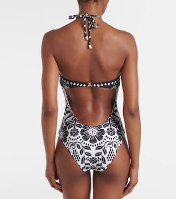 Badeanzug Flowers Leopards | Farm Rio