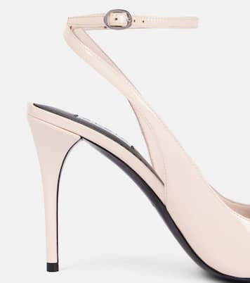 Patent leather slingback pumps | Alaïa