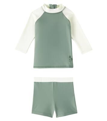 Aldwin colorblocked swimsuit | Bonpoint