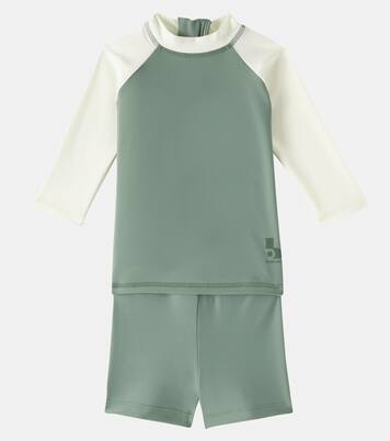 Aldwin colorblocked swimsuit | Bonpoint