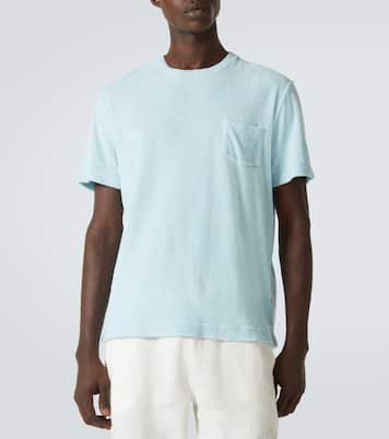 T-Shirt aus Baumwollfrottee | Fedeli