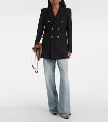 Wool gabardine blazer | Saint Laurent