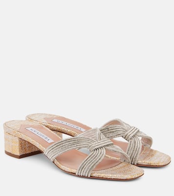 Muse 35 embellished sandals | Aquazzura