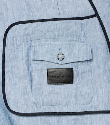 Jacke aus Leinen  | Giorgio Armani