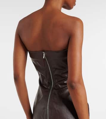 Denim bustier gown | Rick Owens