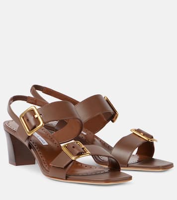 Sandalen Thalitsli 50 aus Leder | Manolo Blahnik