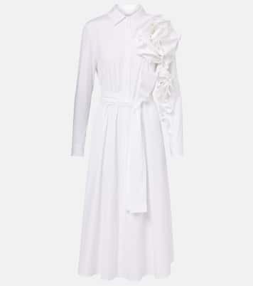 Hemdblusenkleid aus Popeline | Carolina Herrera