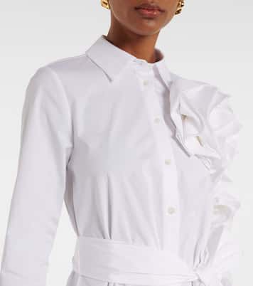 Hemdblusenkleid aus Popeline | Carolina Herrera