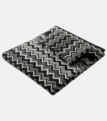 Keith Zigzag hand towel and bath towel set | Missoni