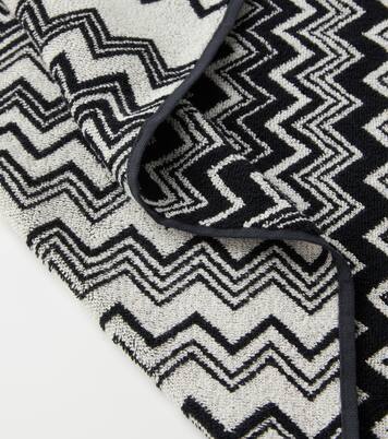 Keith Zigzag hand towel and bath towel set | Missoni