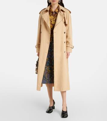 Trench in popeline di cotone | Dries Van Noten