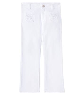 Jeans flared con ricamo | Tartine et Chocolat