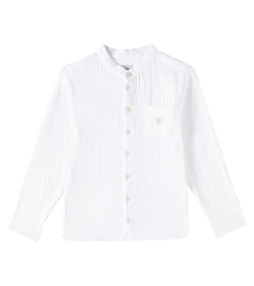 Cotton seersucker shirt | Tartine et Chocolat