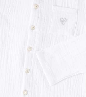 Cotton seersucker shirt | Tartine et Chocolat