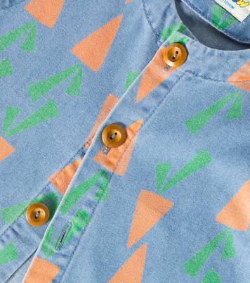 Carrot denim vest | Jellymallow