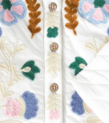 Bebé - chaqueta Orisha de gasa de algodón | Louise Misha