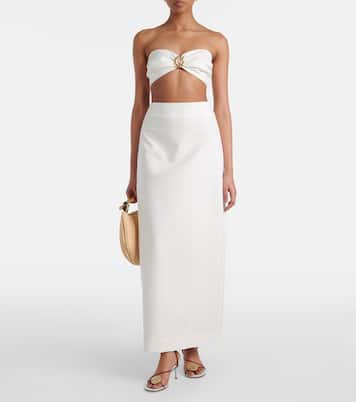 Maxirock aus einem Baumwollgemisch | Adriana Degreas