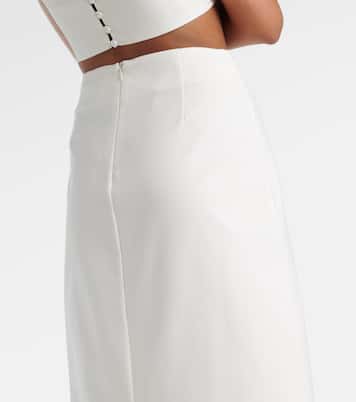 Maxirock aus einem Baumwollgemisch | Adriana Degreas