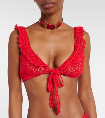 Bralette Brigitte aus Häkelstrick | Anna Kosturova