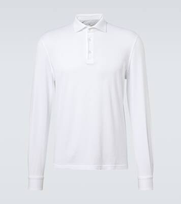 Polohemd Zero aus Baumwoll-Jersey | Fedeli
