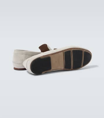 Alder suede loafers | Manolo Blahnik