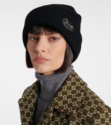 Horsebit wool beanie | Gucci