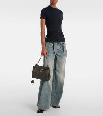 Rodeo Small leather tote bag | Balenciaga