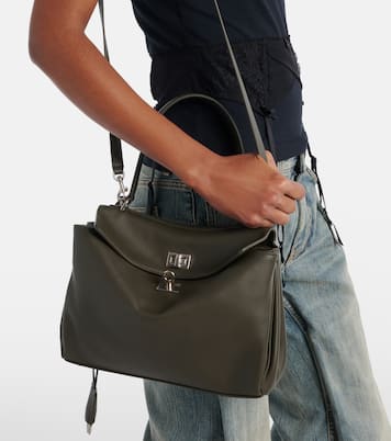 Rodeo Small leather tote bag | Balenciaga
