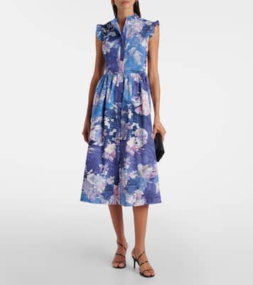 Bedrucktes Midikleid | Erdem