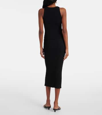 Nelson 임벨리시드 리브 니트 탑 | Veronica Beard