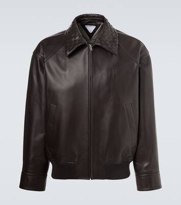 Intrecciato leather jacket | Bottega Veneta