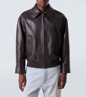 Intrecciato leather jacket | Bottega Veneta