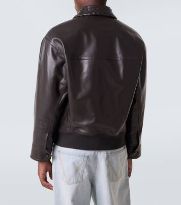 Intrecciato leather jacket | Bottega Veneta