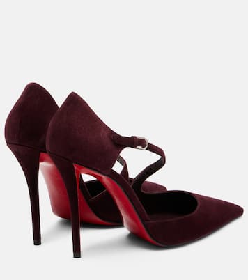 Miss Ziggyta 100 suede pumps | Christian Louboutin