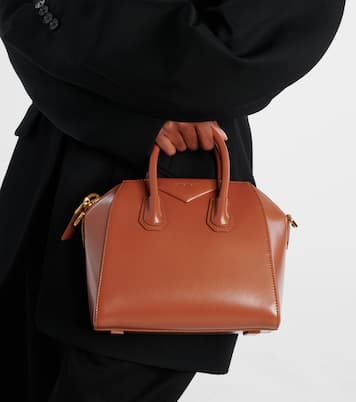 Antigona Mini leather tote bag | Givenchy