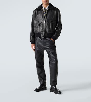 Joe leather Chelsea boots | Saint Laurent