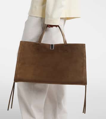Kit Cabas Medium suede tote bag | Phoebe Philo