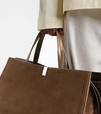 Kit Cabas Medium suede tote bag | Phoebe Philo