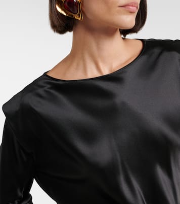 Top aus Seidensatin | Saint Laurent