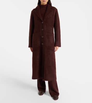 Mantel Fluffy Statement aus einem Wollgemisch | Dorothee Schumacher