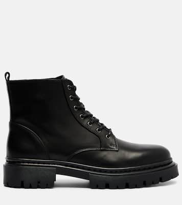 Henry leather combat boots | Staud
