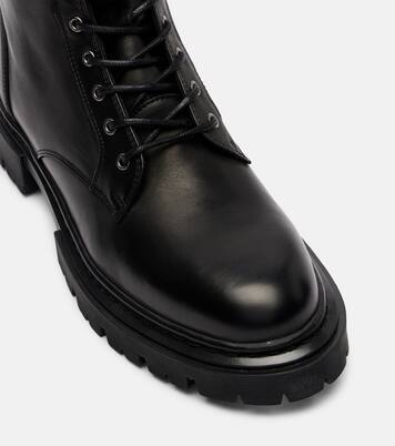 Henry leather combat boots | Staud